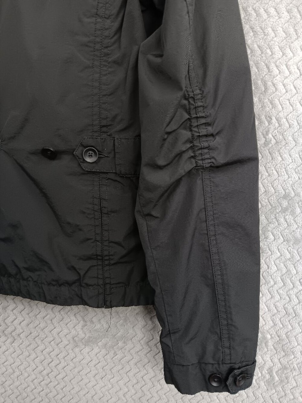 THE NORTH FACE Women's Jacket Black Size L Full Zip Hiking Outdoor Windbreaker - Picture 5 of 11